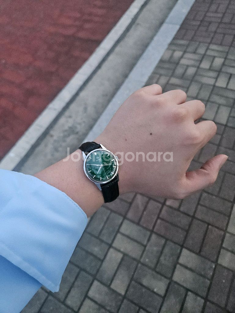 정품 ) 오메가 헐크 수동 드레스워치 시계--9