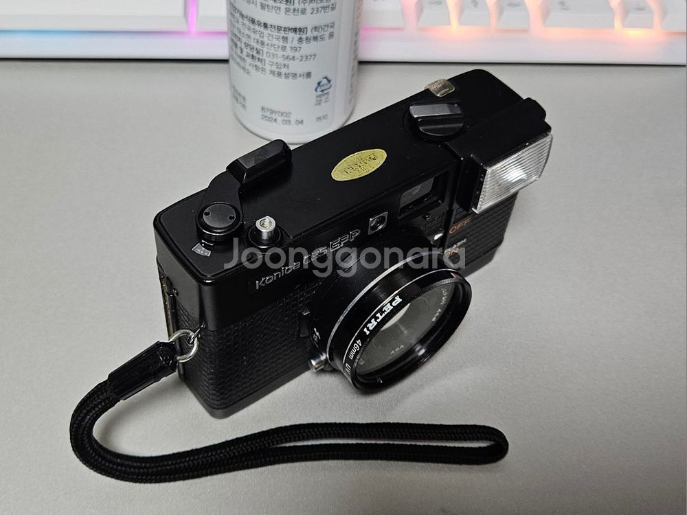 코니카 c35 필카 필름카메라 깔끔한 컨디션--1