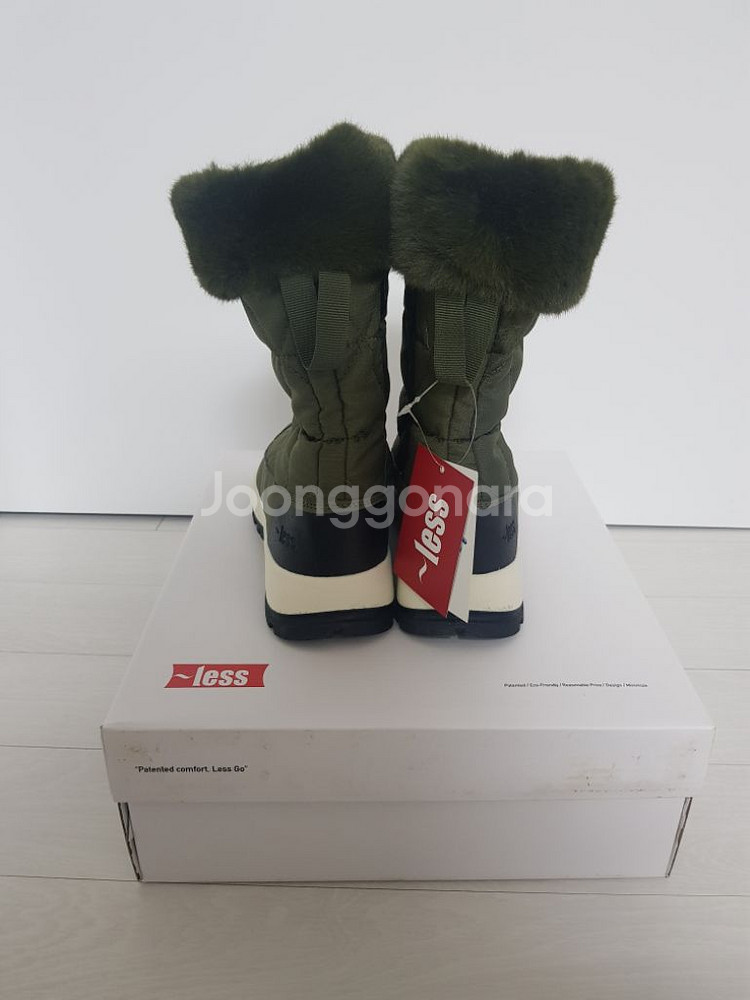 새상품 여성 겨울신발 겨울부츠 방한 부츠 225mm--1