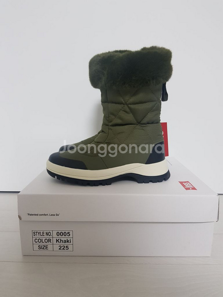 새상품 여성 겨울신발 겨울부츠 방한 부츠 225mm--2