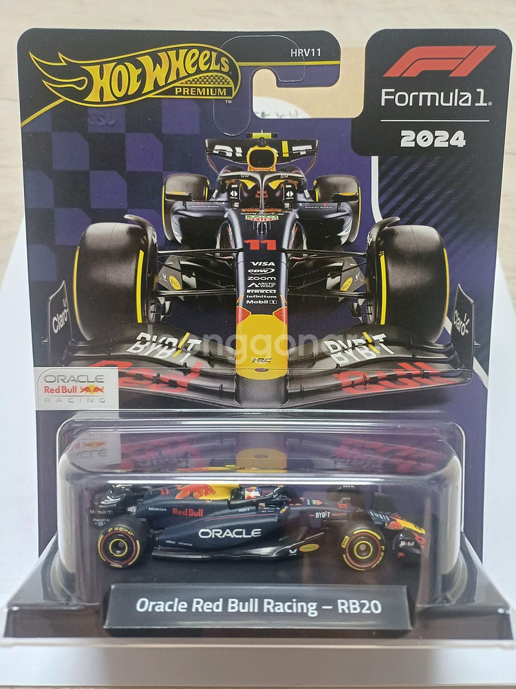 핫휠 프리미엄 F1 오라클 레드불RB20 미개봉 새상품--1