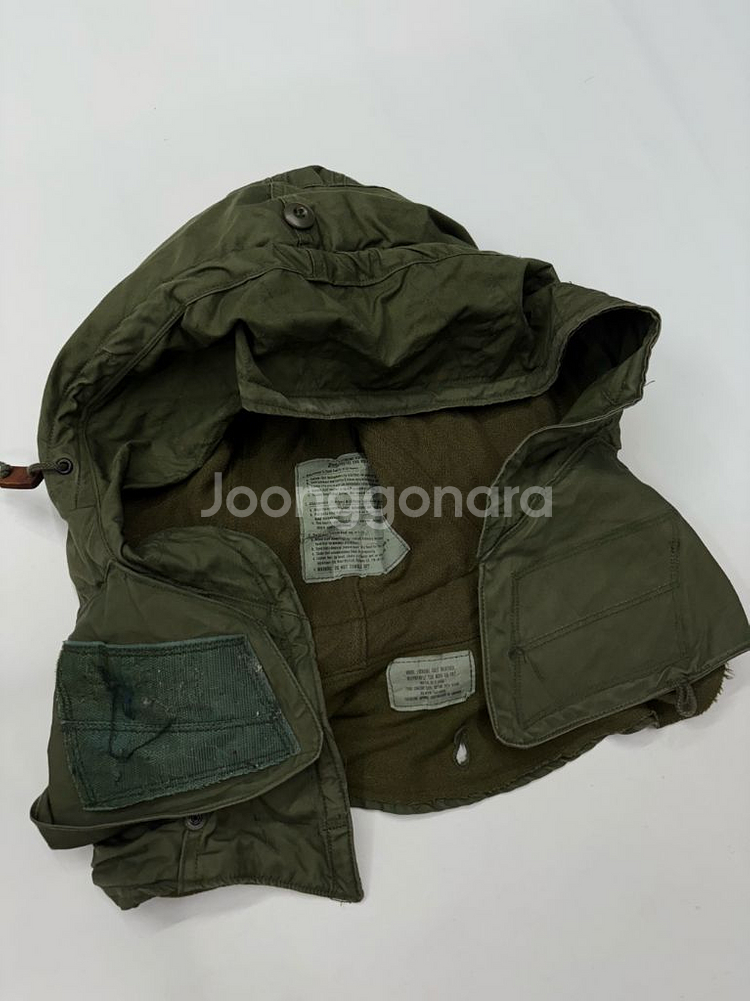 미군 M65 피쉬테일 개파카 밀리터리 자켓--2