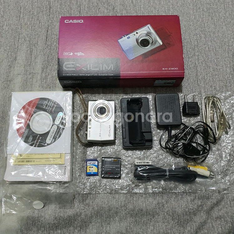카시오 엑슬림 EX-Z600 디카--0