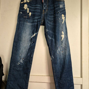 디스퀘어드2 페인트 데님 청바지 명품 청바지