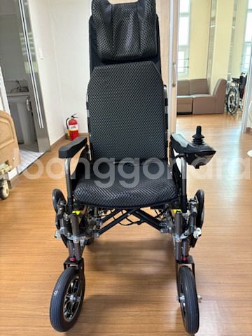 전동차 접이식 휠체어 노약자 노인용--0