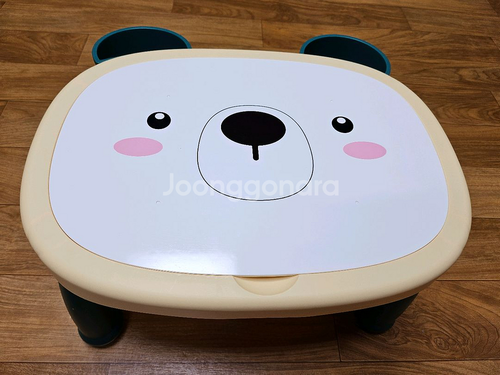 야야 토끼 의자와 테이블 세트 와 레고 테이블겸 탁자--3
