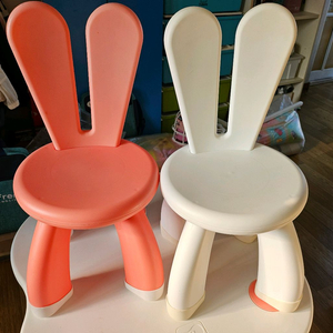 야야 토끼 의자와 테이블 세트 와 레고 테이블겸 탁자