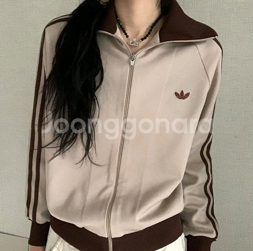 아디다스 져지 서독제 초코브라운--0