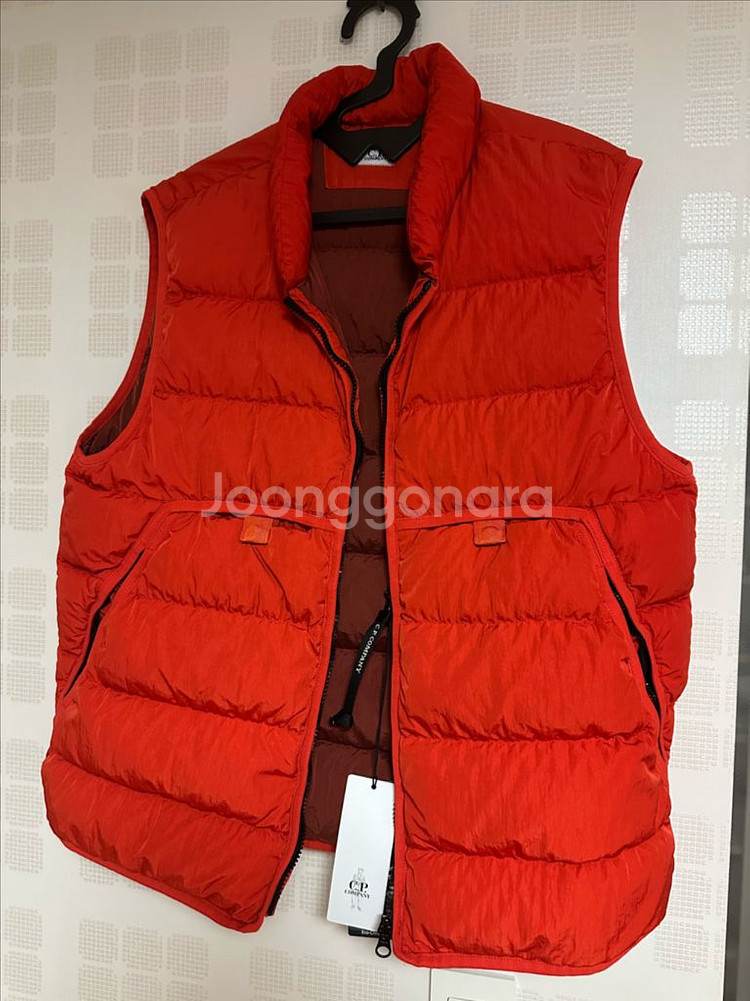 cp company 에코 크롬r 다운 베스트 50사이즈--0