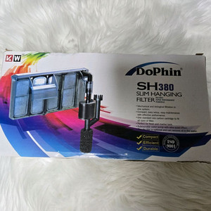 돌핀 걸이식여과기 60cm어항 커버가능 거치식 폭포여과