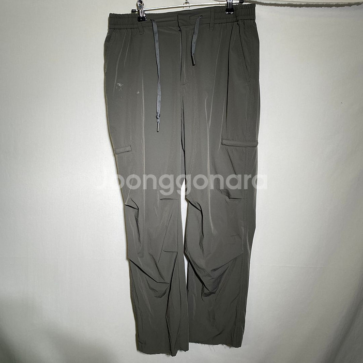 M)지오다노 허리밴딩 파라수트 츄리닝바지 트레이닝팬츠--1