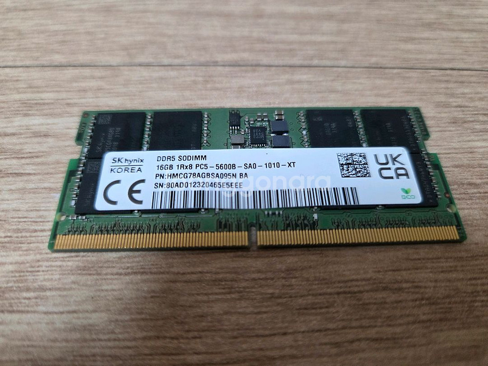 노트북용 SK 하이닉스 DDR5 5600 16GB--0