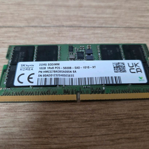 노트북용 SK 하이닉스 DDR5 5600 16GB