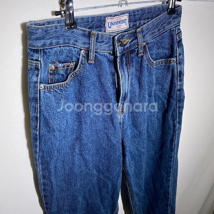 M)언앤써드 미스테리 청바지 데님--0