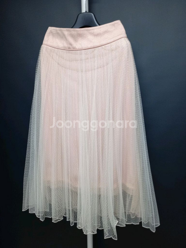 새 미샤 MICHAA 춘하 광폭와이드 샤 스커트 55.--2