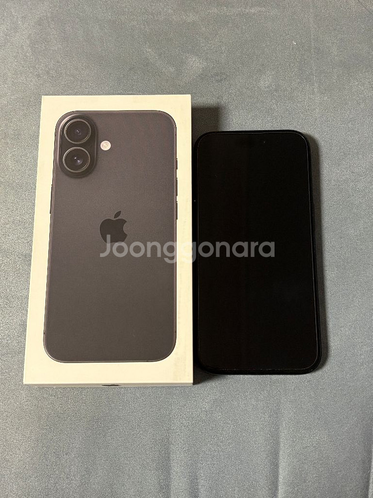 아이폰 16 블랙 128GB--0