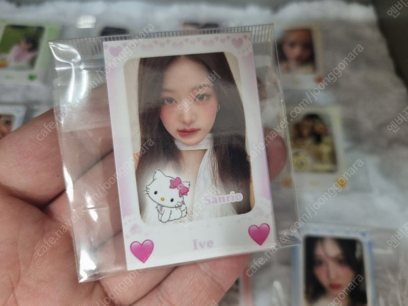 아이브 도무송 산리오 찌라시 프리쿠라 포카 비공굿 문굿 이미지