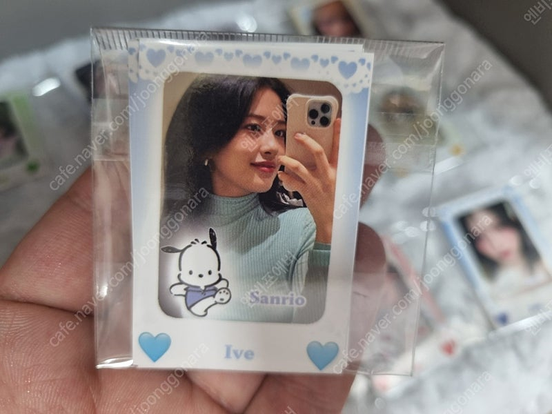 아이브 도무송 산리오 찌라시 프리쿠라 포카 비공굿 문굿 이미지