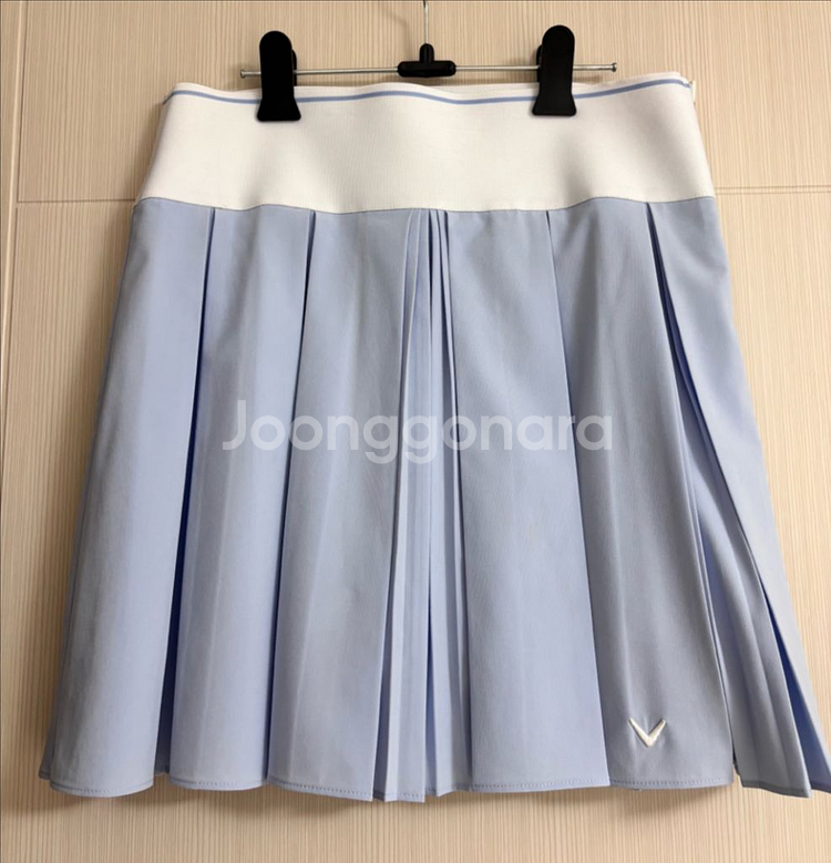캘러웨이 골프스커트 70(m) 하늘색.흰색--1