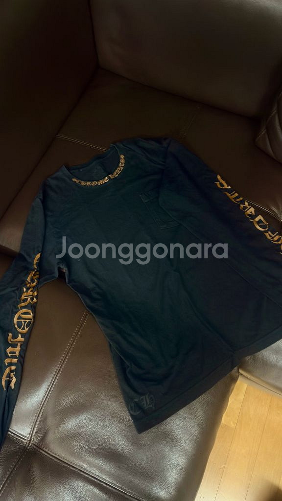 크롬하츠 정품 롱슬리브--0