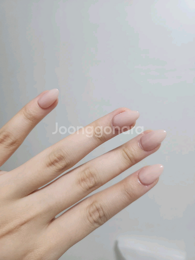 자연스러운 네일팁 수제 학생네일 데일리네일--1