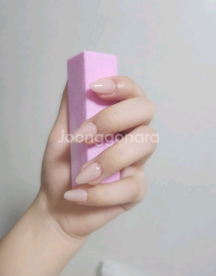 자연스러운 네일팁 수제 학생네일 데일리네일--2