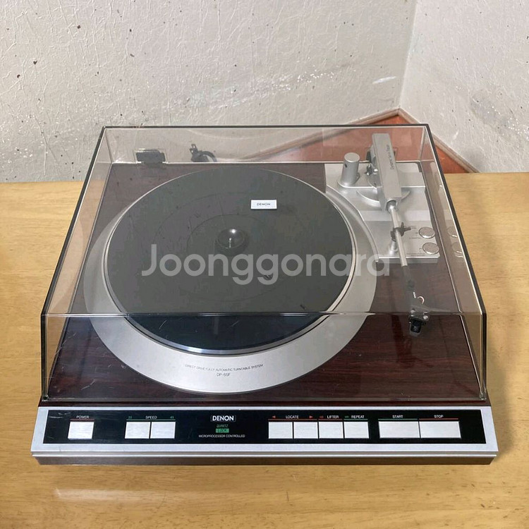 동작 양호 Denon DP-65F 풀 오토 턴테이블--1