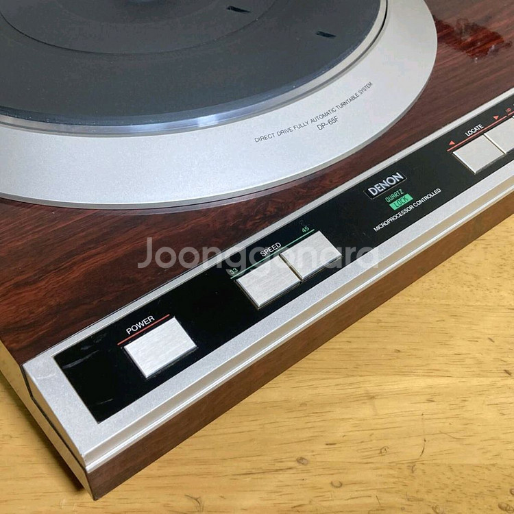 동작 양호 Denon DP-65F 풀 오토 턴테이블--4