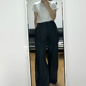 AHE 와이드 진그레이 슬랙스 스몰사이즈