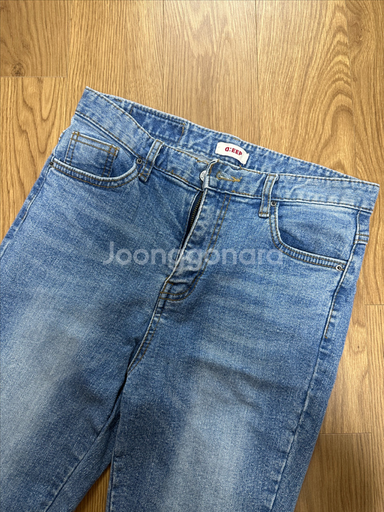 청바지 부츠컷 데님 m사이즈--5