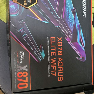 미개봉 X870 AORUS ELITE WIFI7