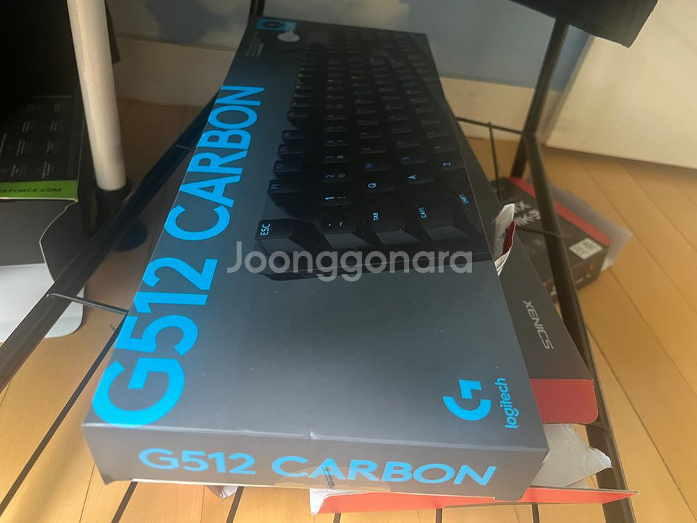 G 512 청축 키보드 새상품 미개봉 로지텍 정품--0