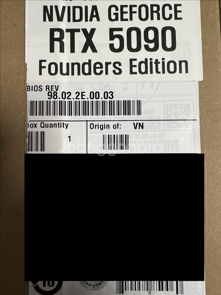 (S급/국내정품) 엔비디아 지포스 RTX 5090 FE--2