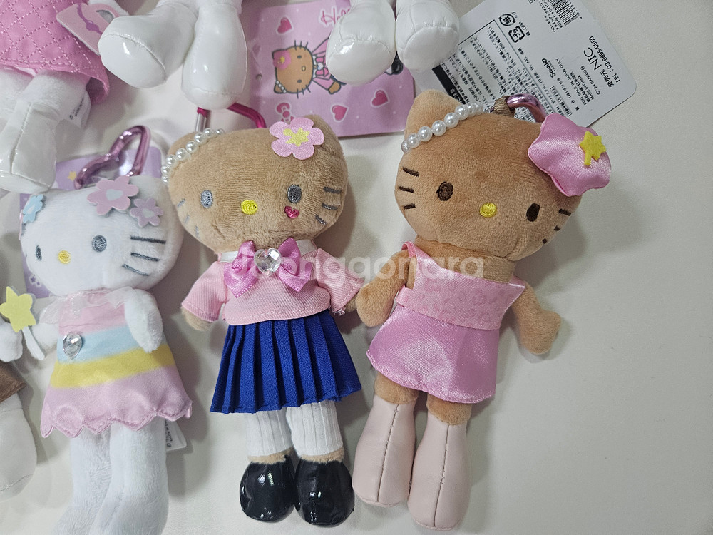 롱다리 헬로키티 키링--3