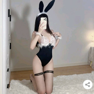퍼 바니걸코스프레 코스튬 세트