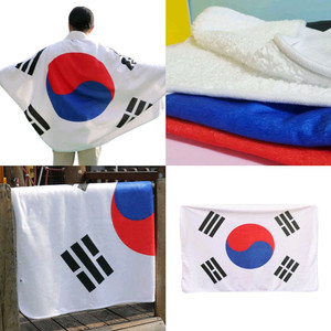 태극기 양털 담요