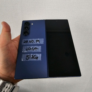 갤럭시z폴드6 512G 블루