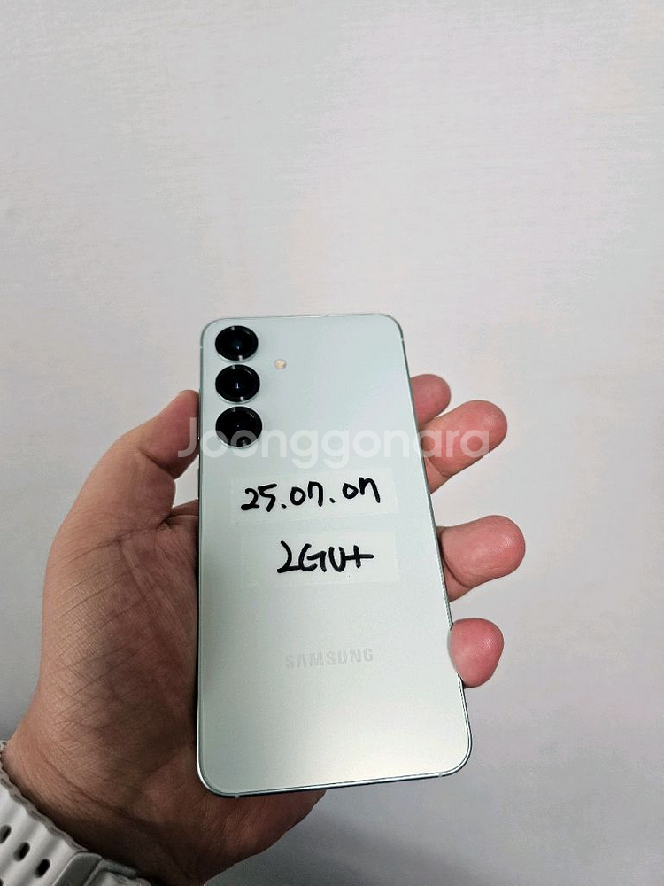 갤럭시s25 256G A급 민트--0