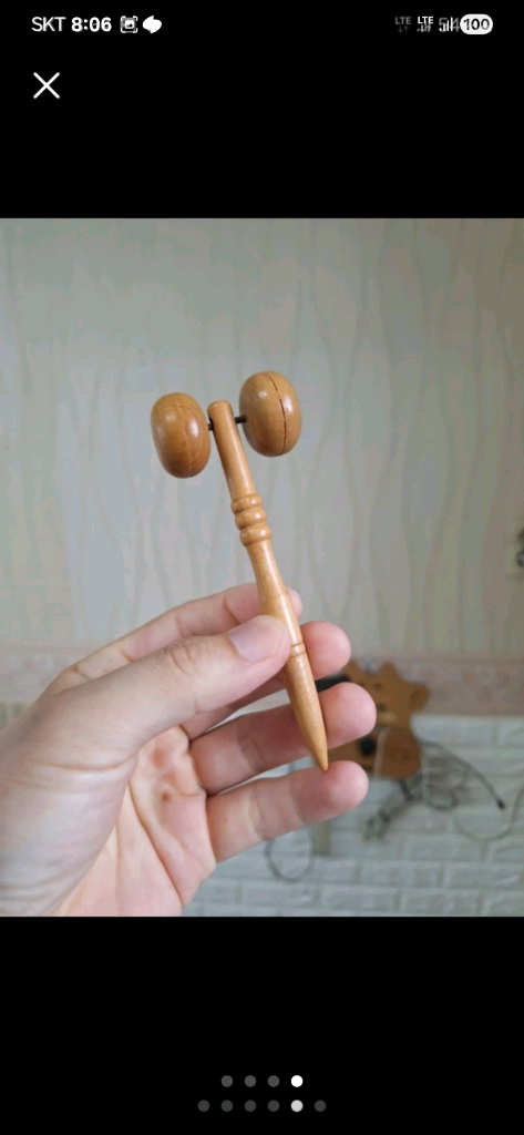 수작업 마사지봉뭉친거 잘풀어줘요특히 뒷목땡길때 어깨뭉칠--3