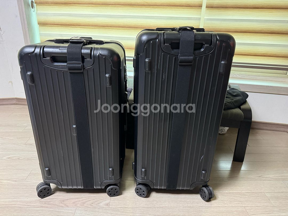 리모와 에센셜 트렁크, 트렁크플러스 매트블랙 세트--2