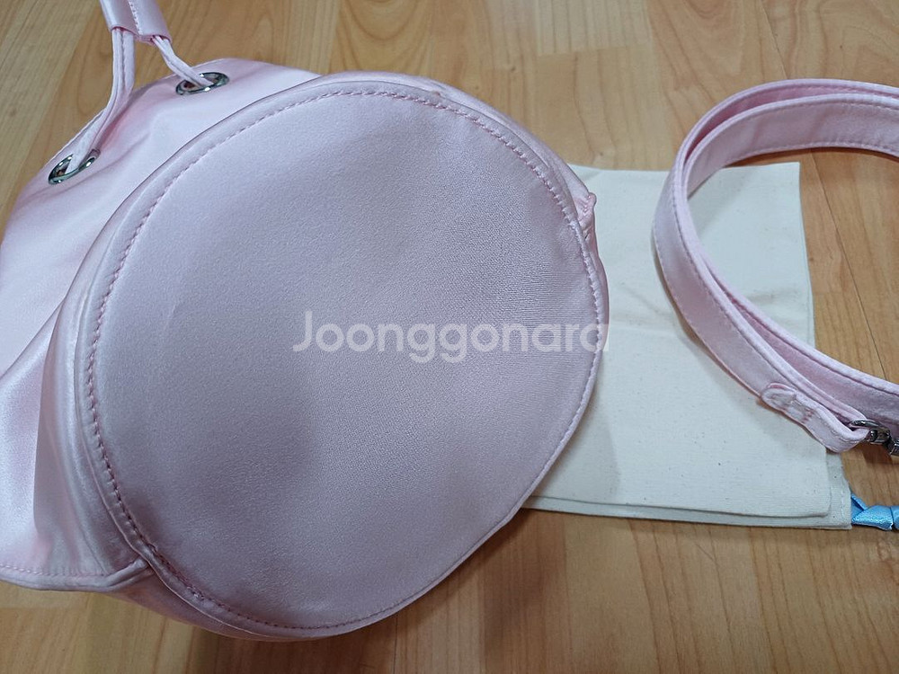 홈오브하이 알레그로 버킷백 핑크 하늘 새상품--9