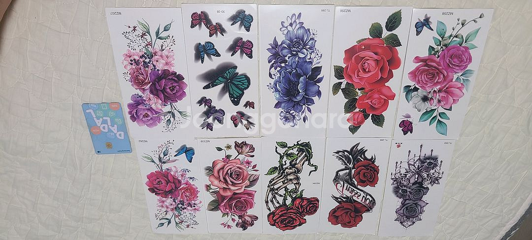 타투스티커/판박이 축제 페스티벌 할로윈--2