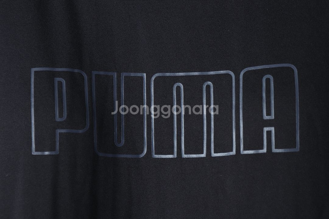 W(XL) 퓨마 드레스 원피스 민소매 기능성 블랙--4