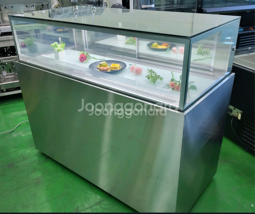 BKC 마카롱 샌드위치 냉장 쇼케이스 앞1단뒤2단--1