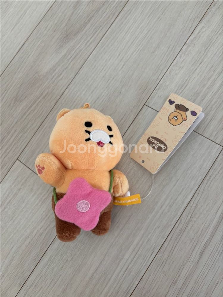 새상품 춘식이 피크닉 키링 13cm--0