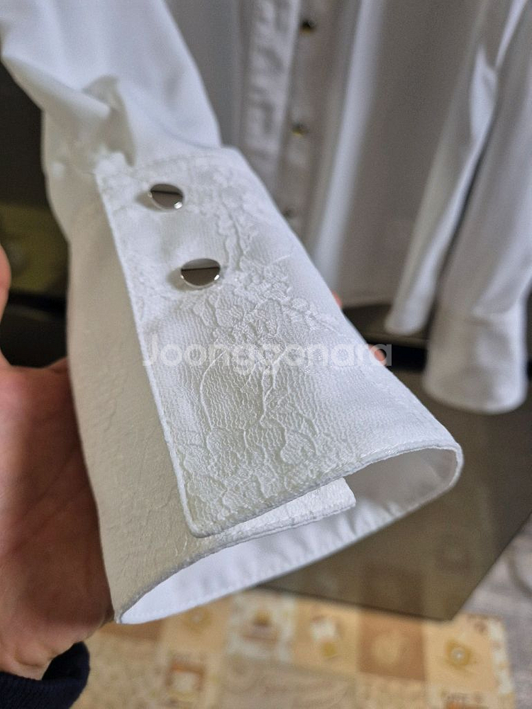 js뉴욕 자수 셔츠남방 블라우스--3