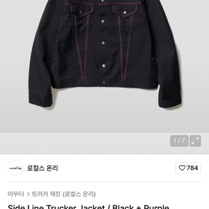 로컬스 온리 트러커 자켓