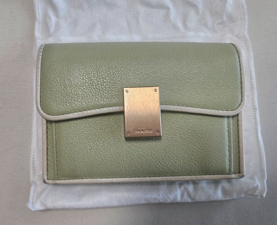 상태최상)쿠론 마카레 중지갑 카키색 이미지