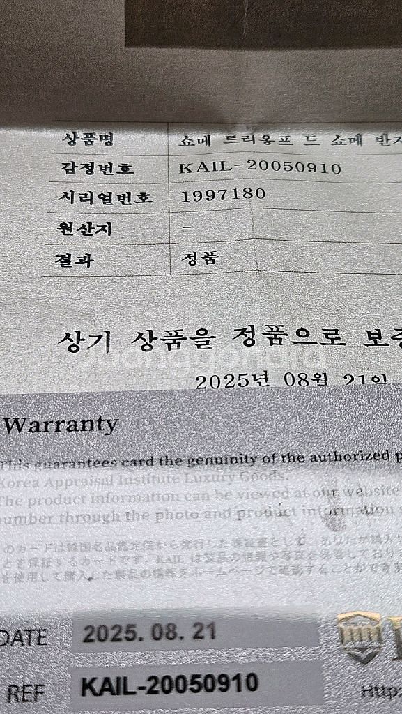 쇼메트리옹프드쇼메반지--8