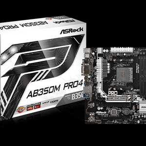 AB350M PRO4+라이젠2200G+8GB+케이스